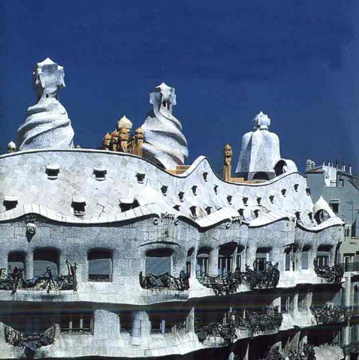 La Pedrera, Barcelona, 1912, Antonio Gaud